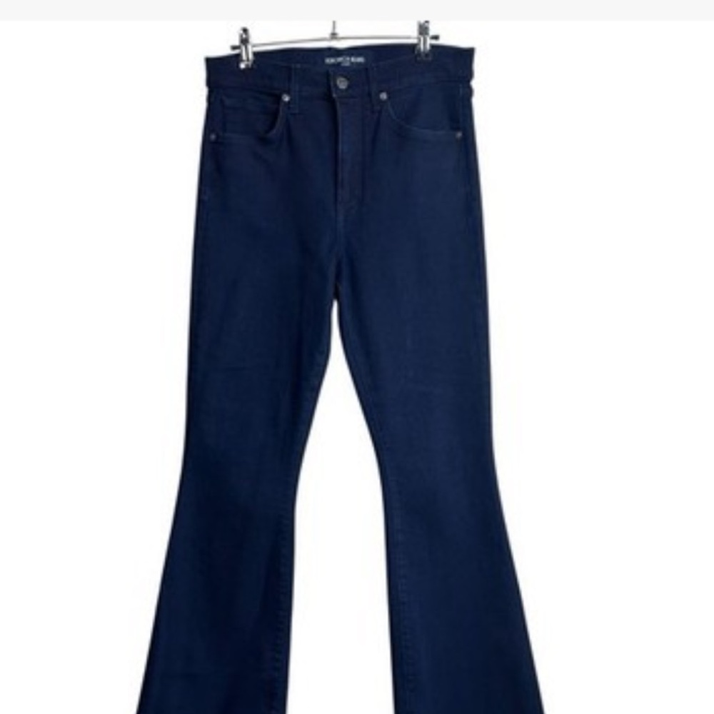 Veronica Beard Beverly skinny Flare high rise size 29 in Oxford blue.